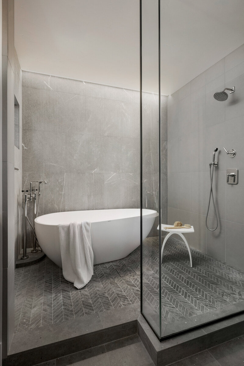 Modern Truckee bathroom